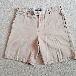 PETER MILLAR Chino Shorts Washed Beige Sz 34